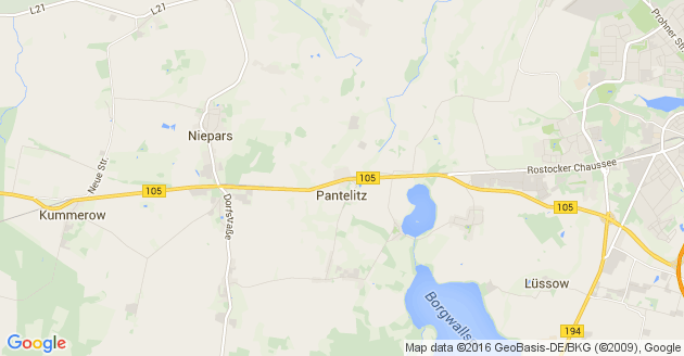 Karte Pantelitz