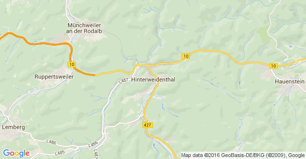 Karte Hinterweidenthal