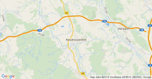 Karte Neudrossenfeld