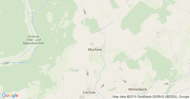 Karte Muchow