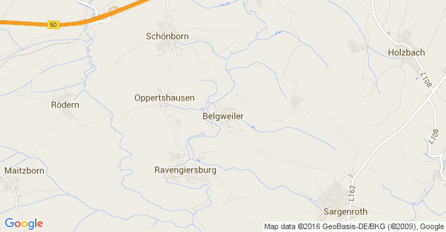 Karte Belgweiler