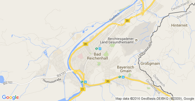 Karte Bad Reichenhall