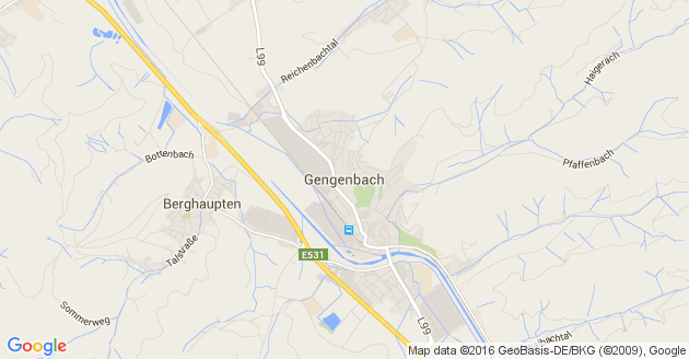 Karte Gengenbach