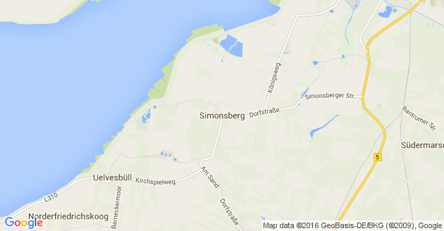 Karte Simonsberg