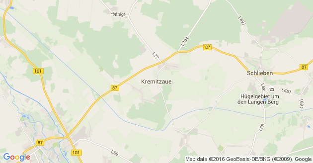 Karte Kremnitzaue
