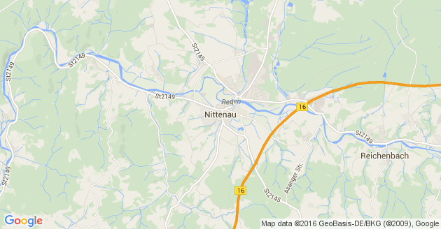 Karte Nittenau