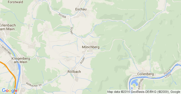 Karte Mönchberg