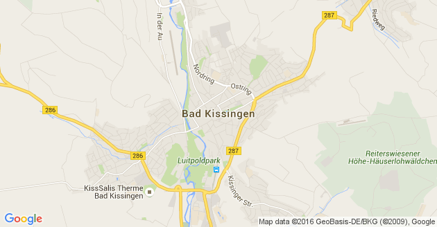 Karte Bad Kissingen
