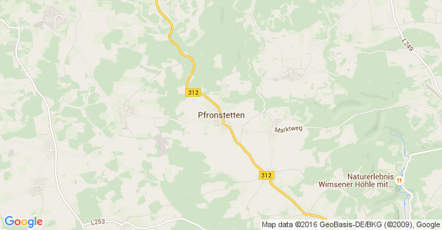 Karte Pfronstetten