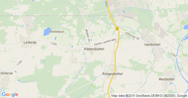 Karte Ribbesbüttel