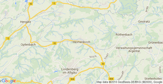Karte Heimenkirch