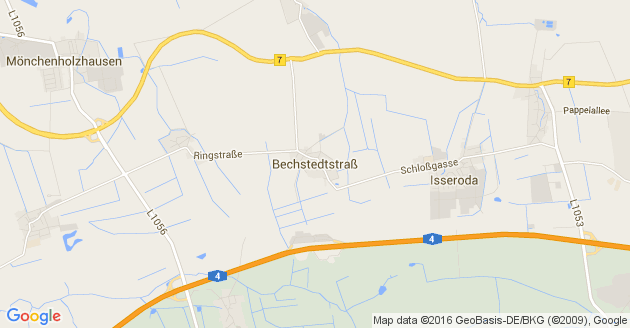 Karte Bechstedtstraß