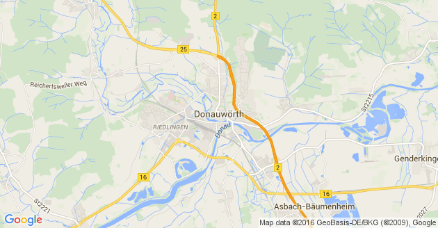 Karte Otting bei Donauwörth