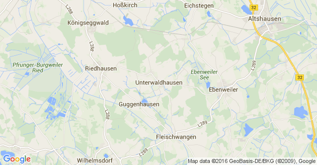 Karte Unterwaldhausen