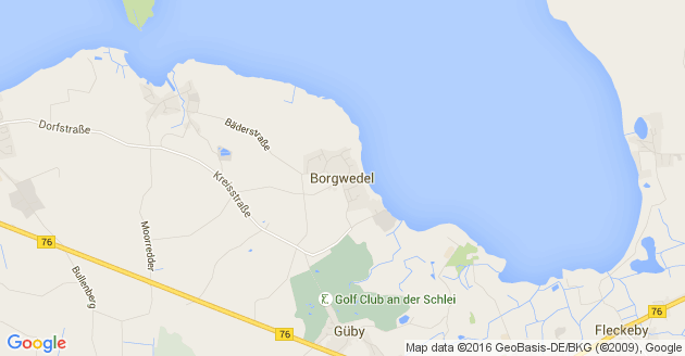 Karte Borgwedel