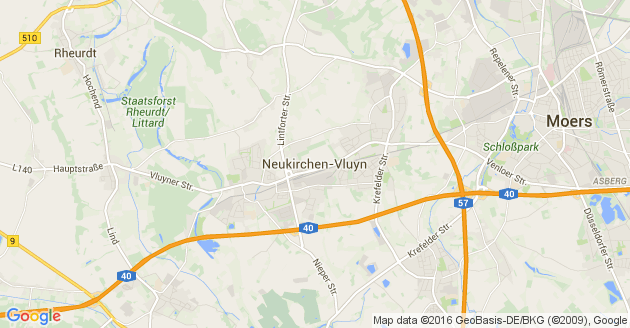 Karte Neukirchen Vluyn