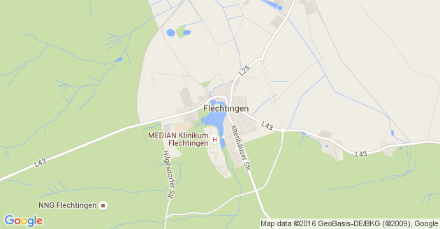 Karte Flechtingen