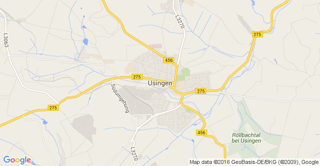 Karte Usingen                
