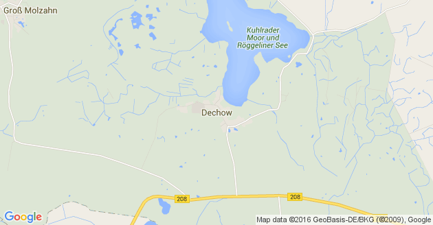 Karte Dechow