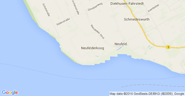 Karte Neufelderkoog