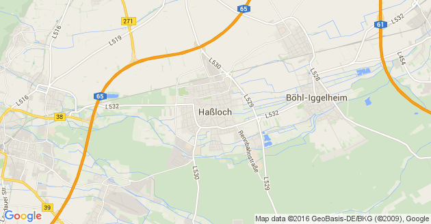 Karte Haßloch