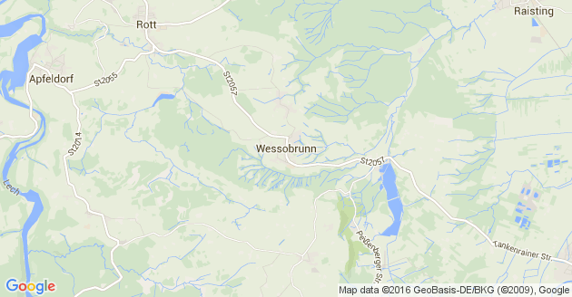 Karte Wessobrunn