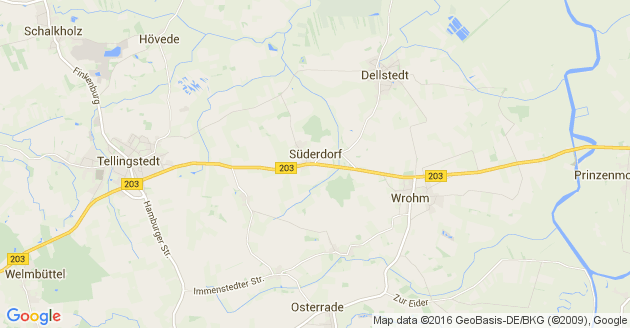 Karte Süderdorf