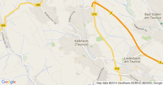Karte Kelkheim im Taunus