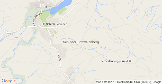 Karte Schieder Schwalenberg