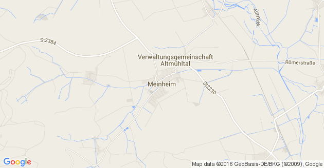 Karte Meinheim