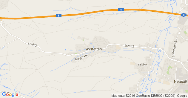 Karte Aystetten