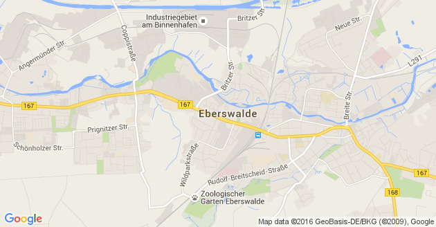 Karte Eberswalde
