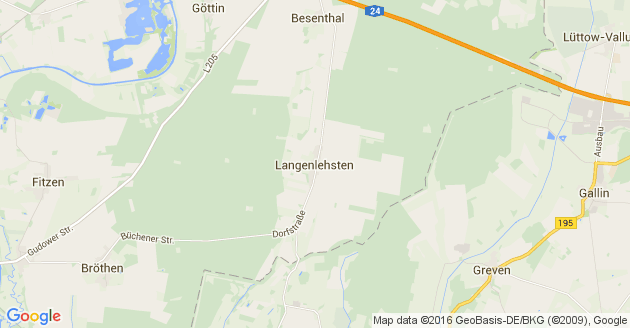 Karte Langenlehsten
