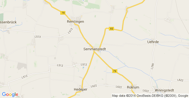 Karte Semmenstedt