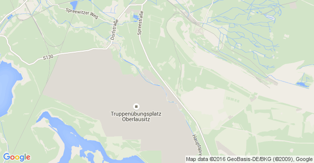 Karte Weißwasser in der Oberlausitz