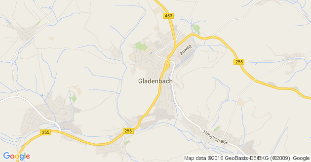 Karte Gladenbach