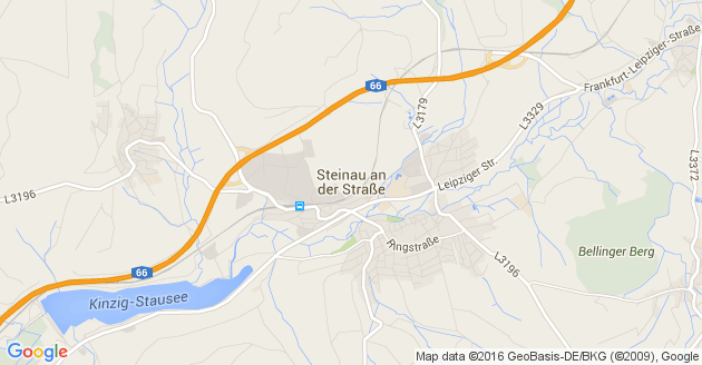 Karte Steinau an der Strasse