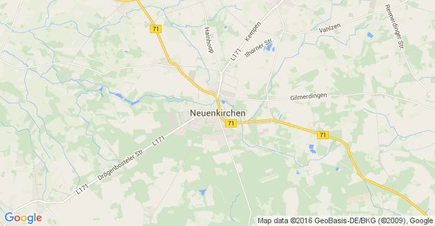 Karte Neuenkirchen bei Soltau