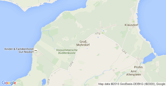 Karte Groß Mohrdorf