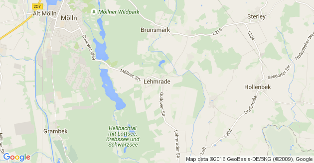 Karte Lehmrade
