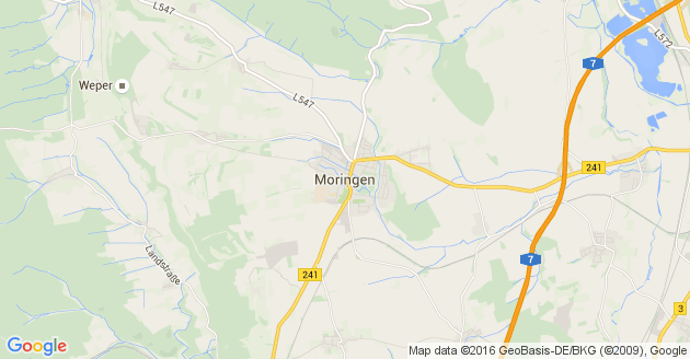 Karte Moringen