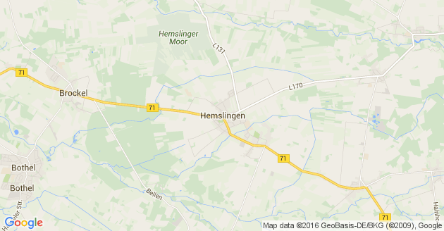 Karte Hemslingen