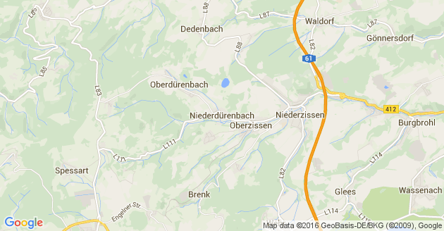 Karte Niederdürenbach