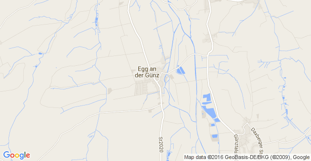 Karte Egg an der Günz