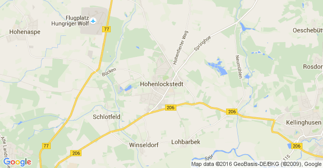 Karte Hohenlockstedt