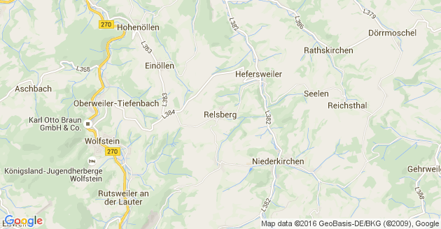 Karte Relsberg