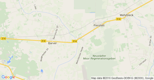 Karte Varrel bei Sulingen