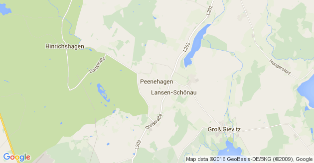 Karte Peenehagen