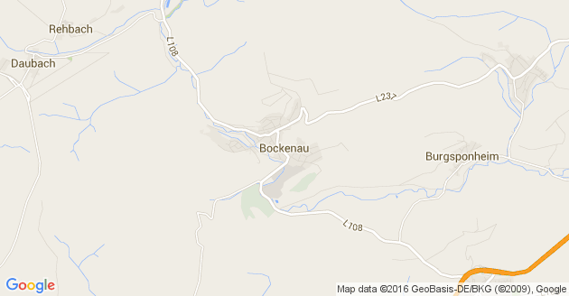 Karte Bockenau