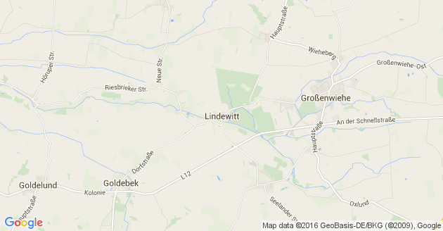 Karte Lindewitt